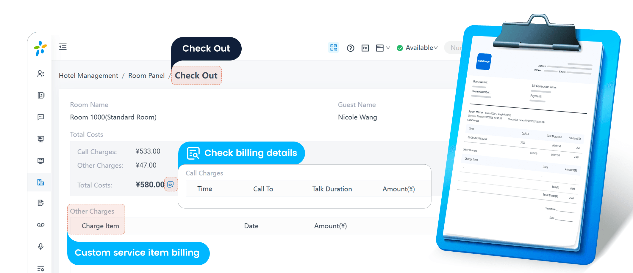 Hotel-Module-Billing