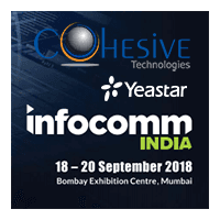 Cohesive Technologies and Yeastar exhibit at InfoComm India 2018
