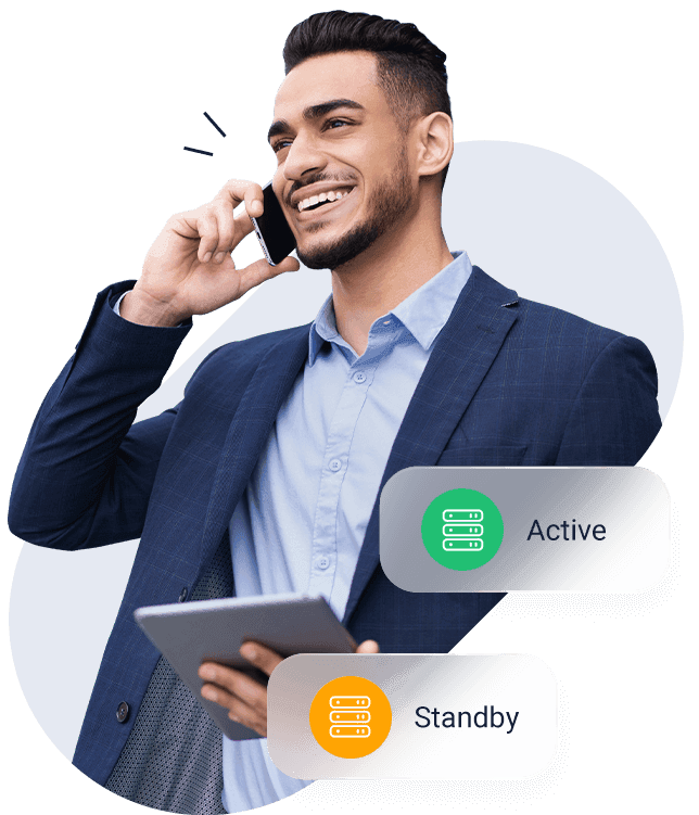 تكرار IP‑PBX لضمان استمرارية سلسة