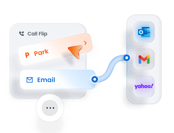 New P‑Series PBX features: one-click call parking, email follow-up, and more