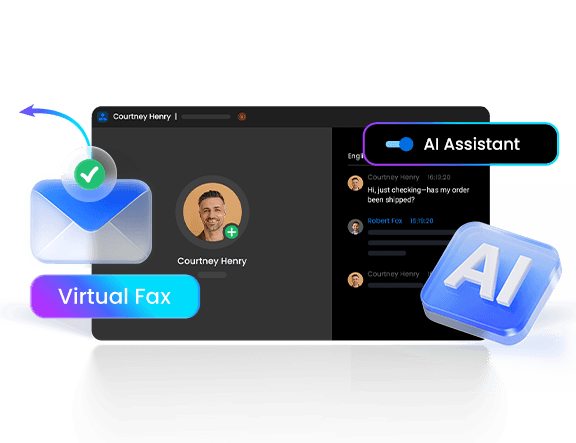 New P‑Series PBX features: transcription, virtual fax, and WebSocket