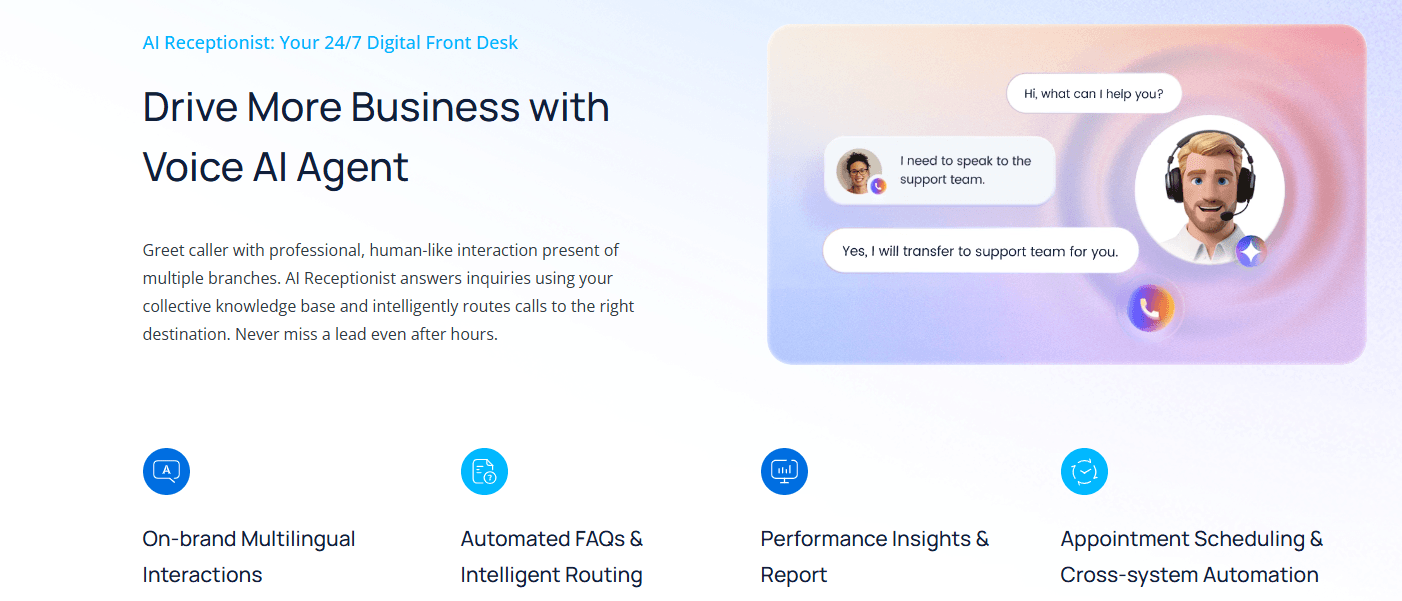 Yeastar-AI-Receptionist-Agile-Cost-Efficient