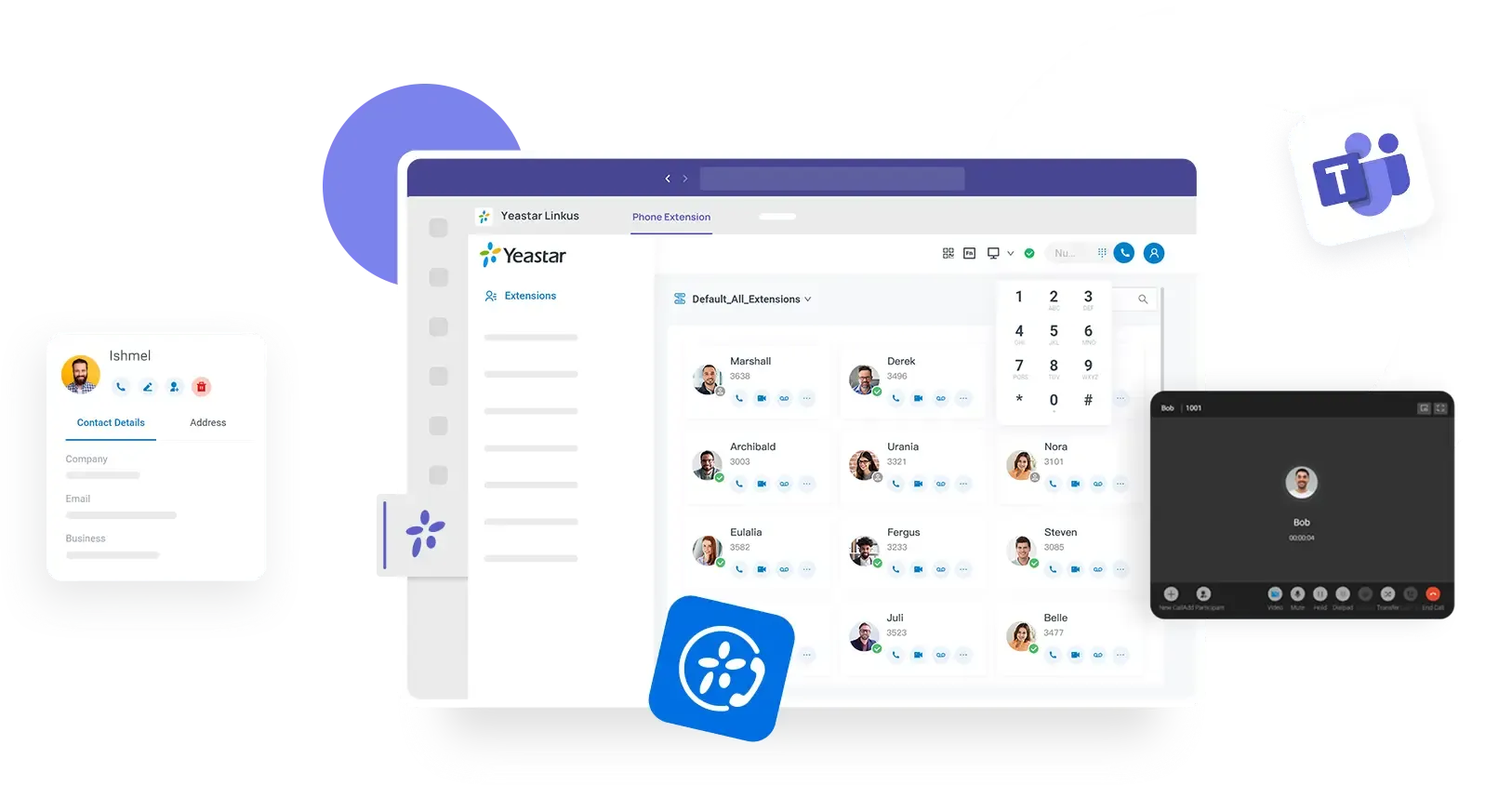 التكامل مع Microsoft Teams