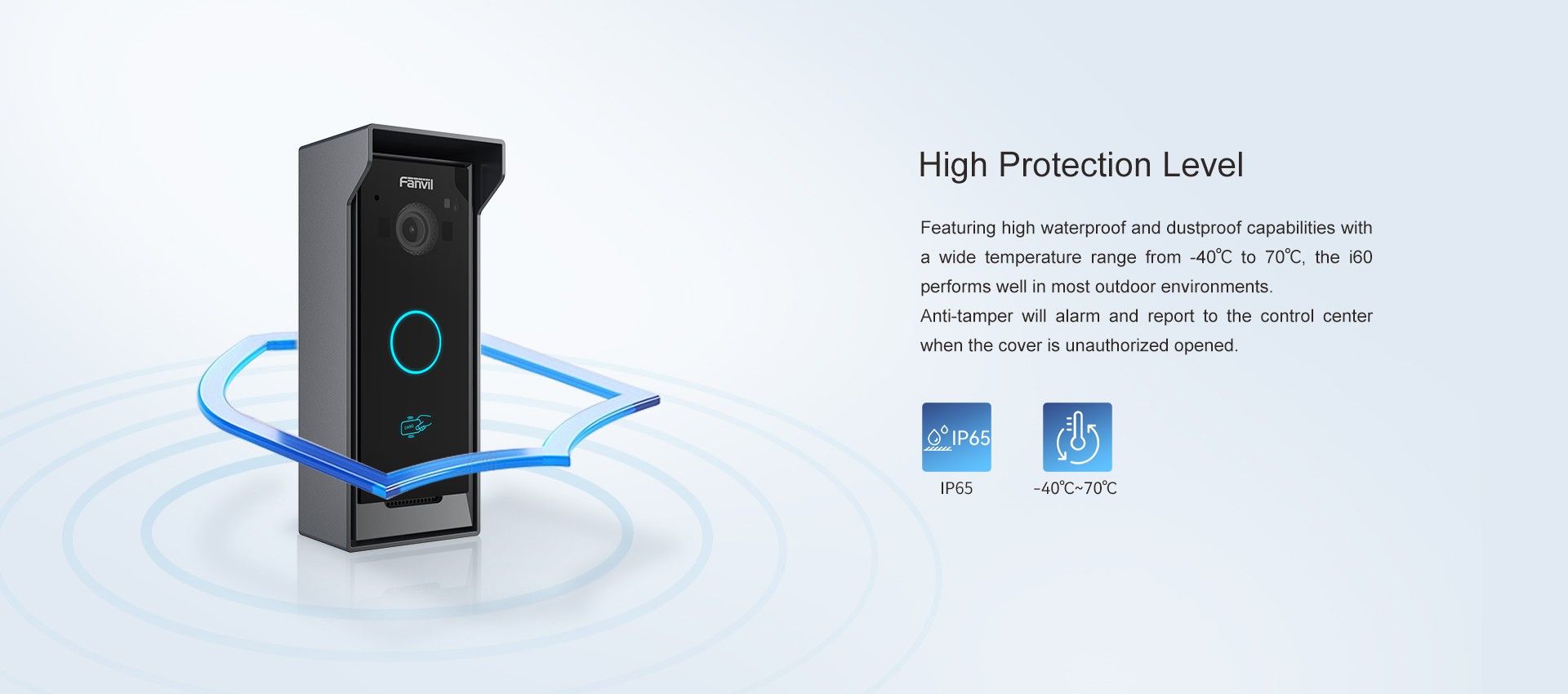 i60 Video Door Phone — official product illustration 2