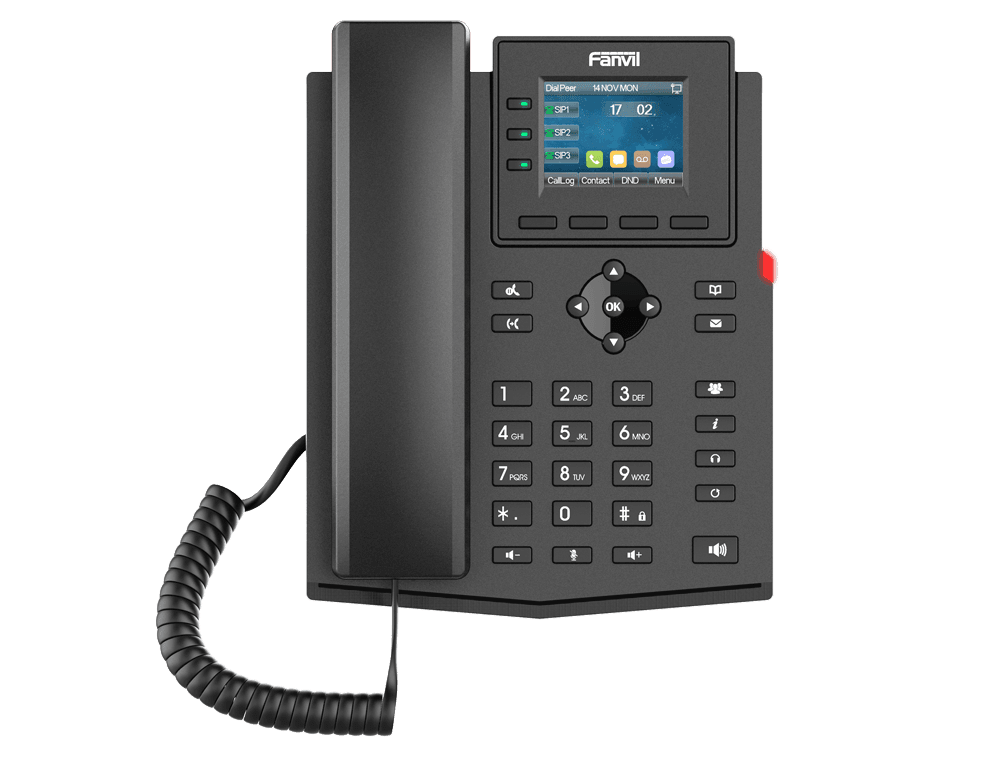 X303G هاتف IP للمؤسسات