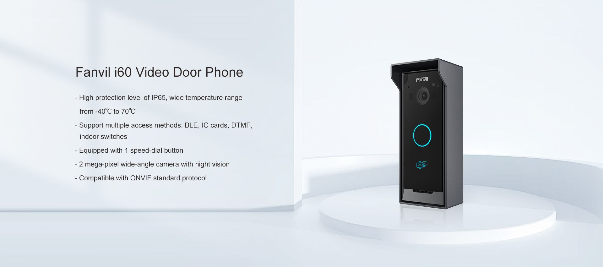 i60 Video Door Phone — official product illustration 5
