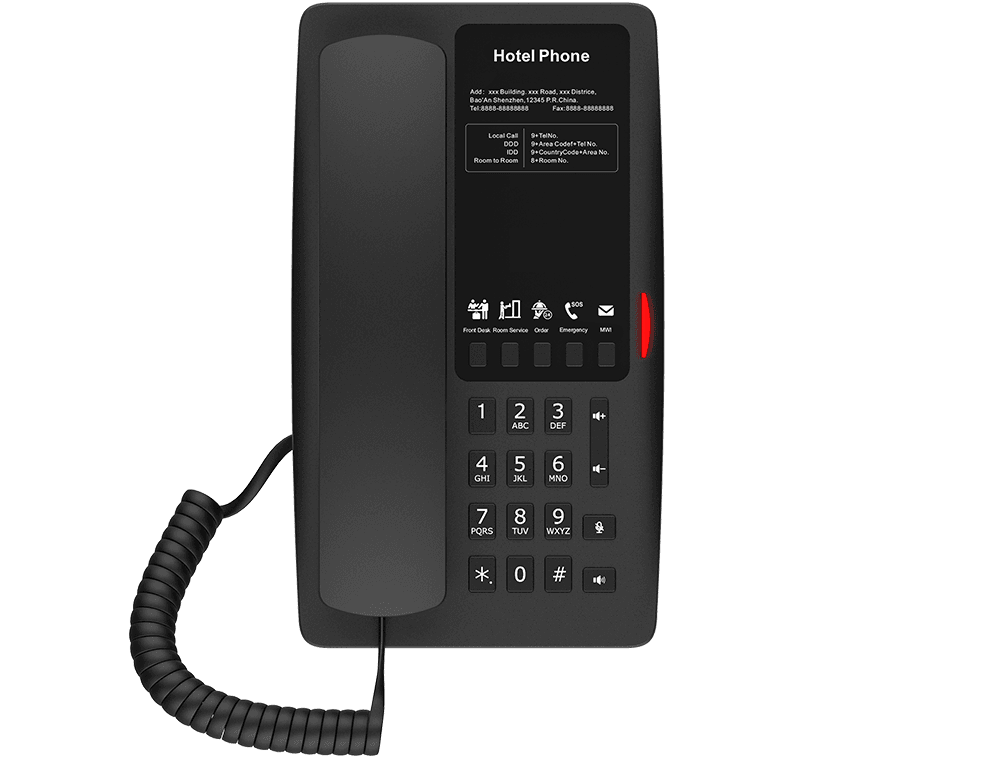 H4 هاتف فندقي IP