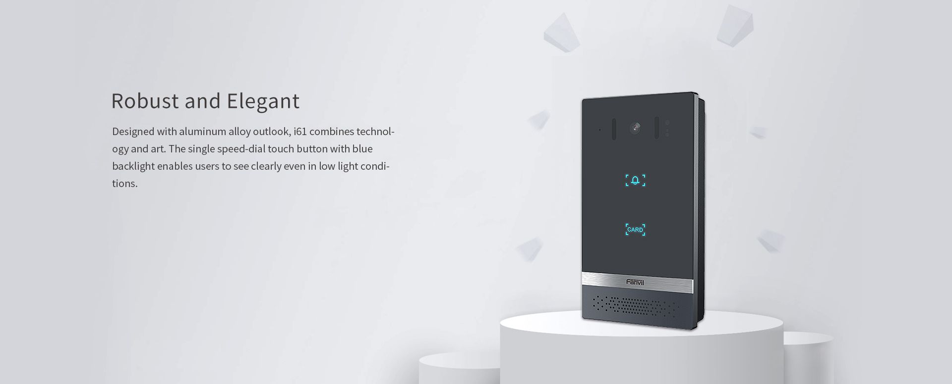 i61 Video Door Phone — official product illustration 1