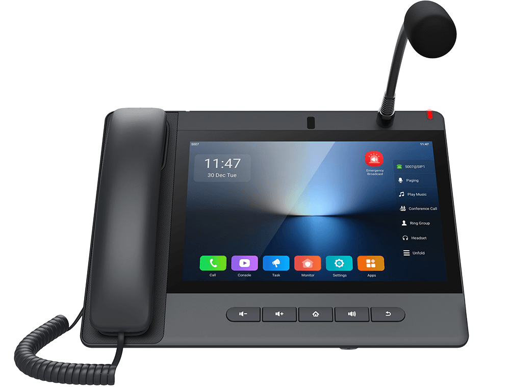 Fanvil A330/A330i شاشة تعمل باللمس Android وحدة تحكم IP هاتف