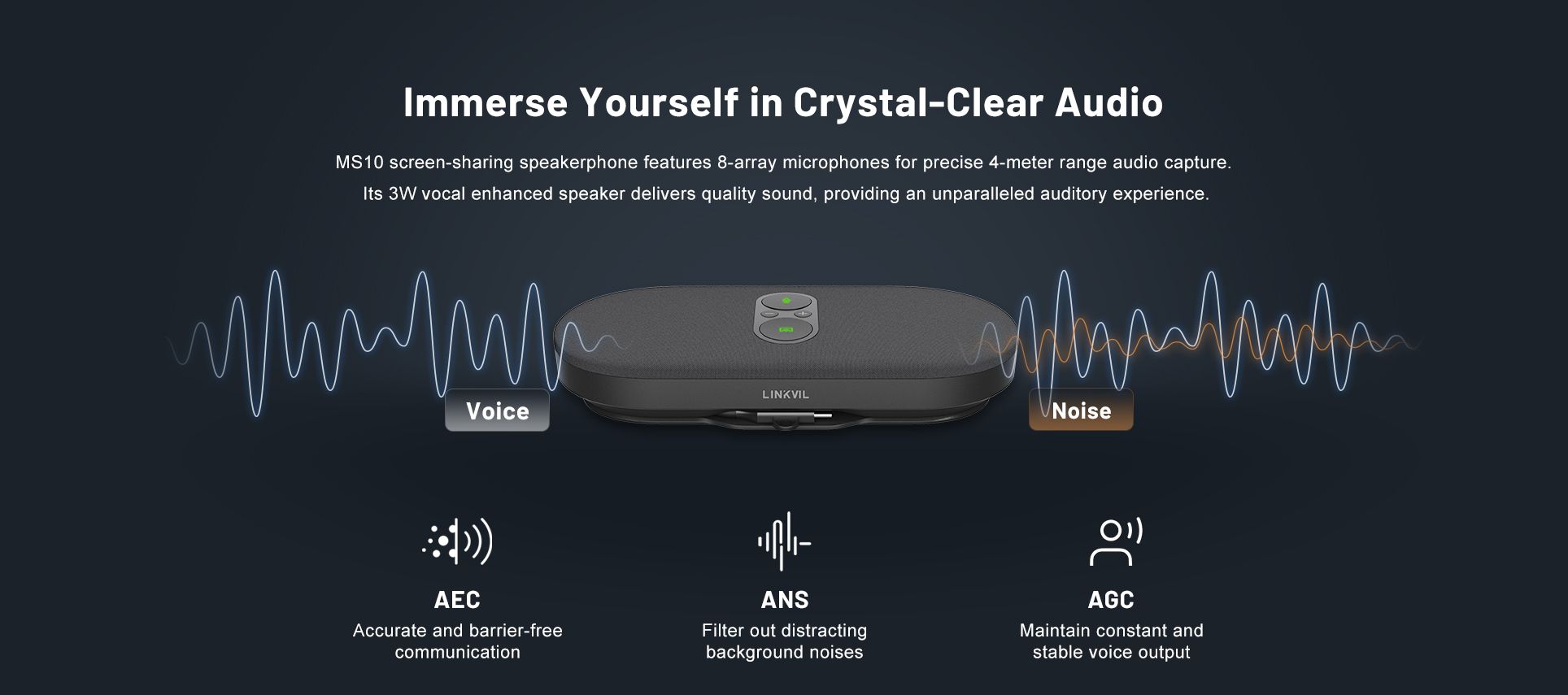 CA400 All-in-one Wireless Conference Solution — official product illustration 9