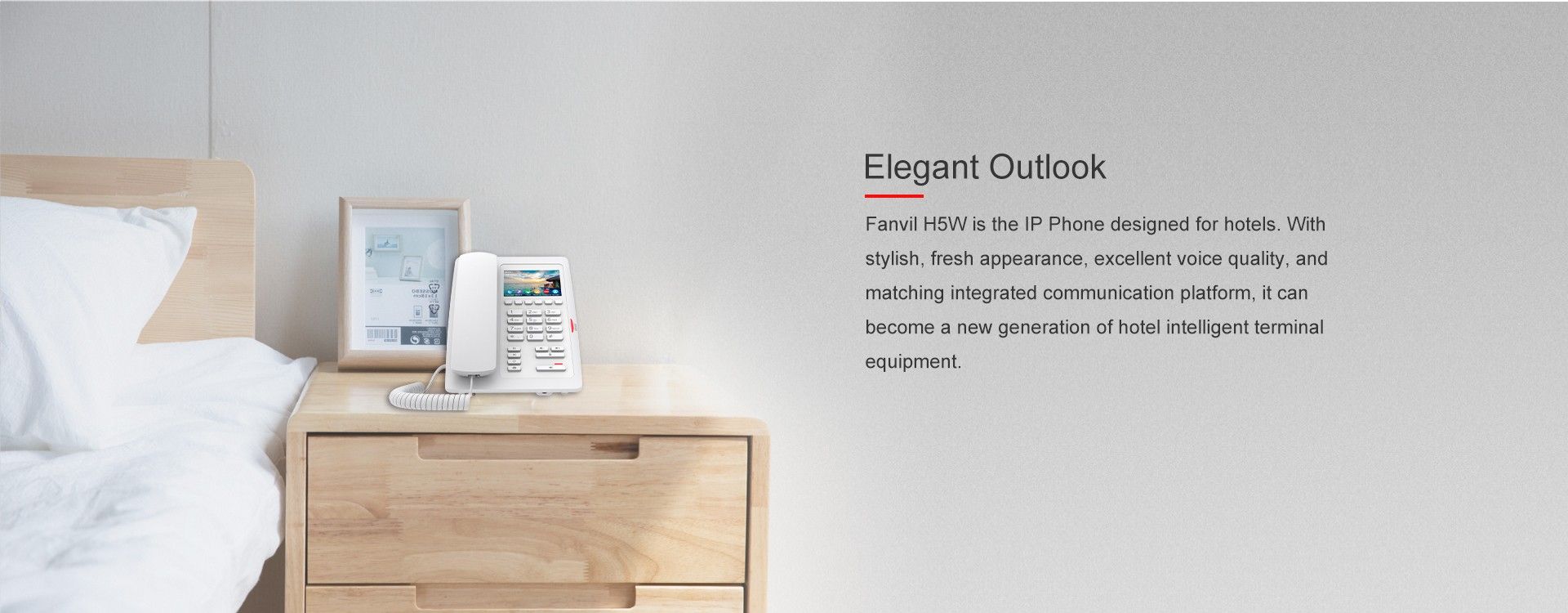 Téléphone H5W Wi-Fi IP — illustration officielle du produit 6