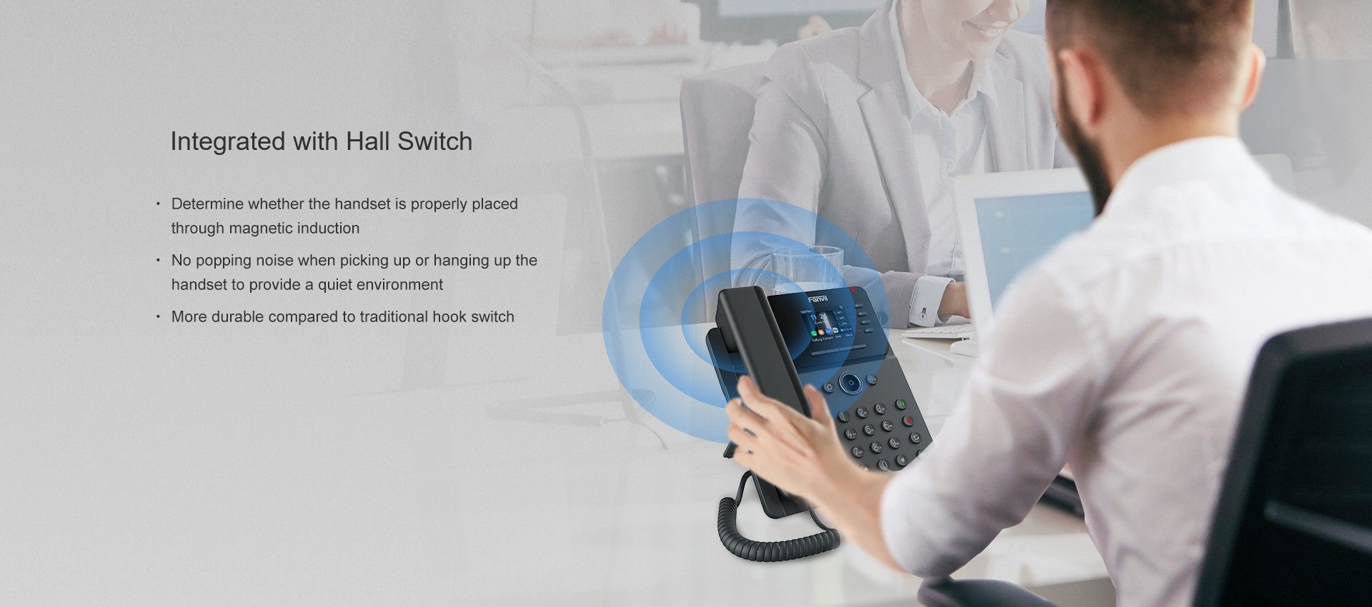 Téléphone professionnel haut de gamme V61G — illustration officielle du produit 2