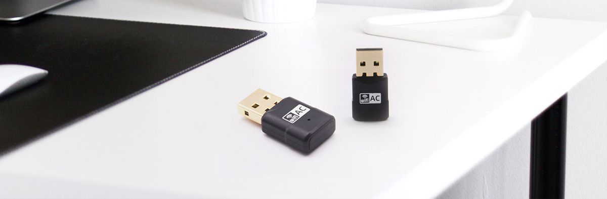 WF20 USB Wi-Fi محوّل — رسم توضيحي رسمي للمنتج 1