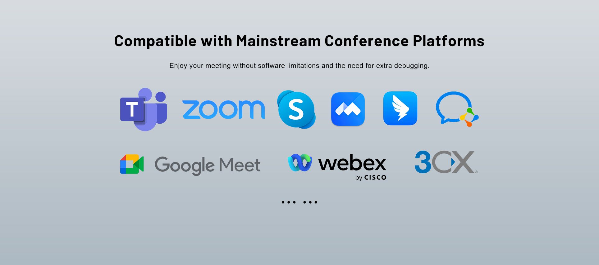 CA400 All-in-one Wireless Conference Solution — official product illustration 12