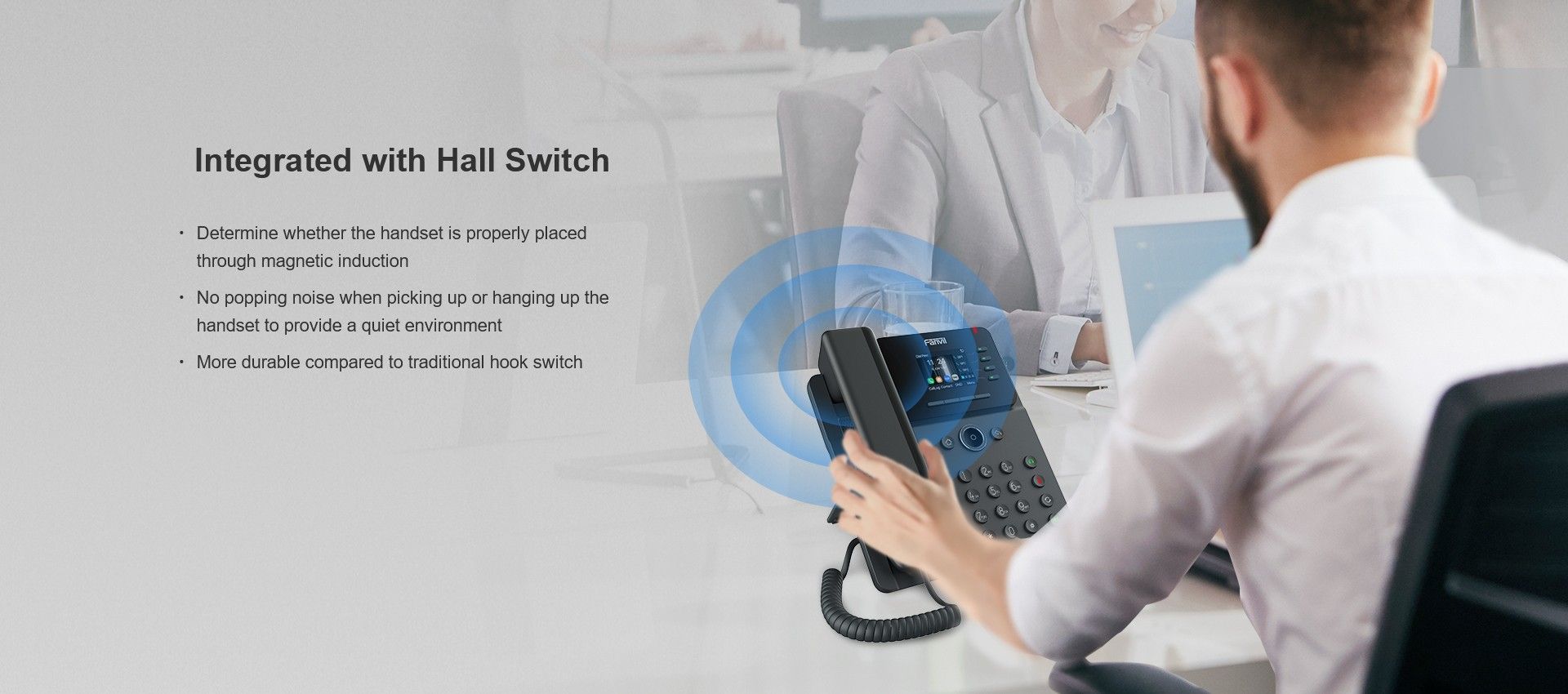 V61W Téléphone professionnel haut de gamme — illustration officielle du produit 3