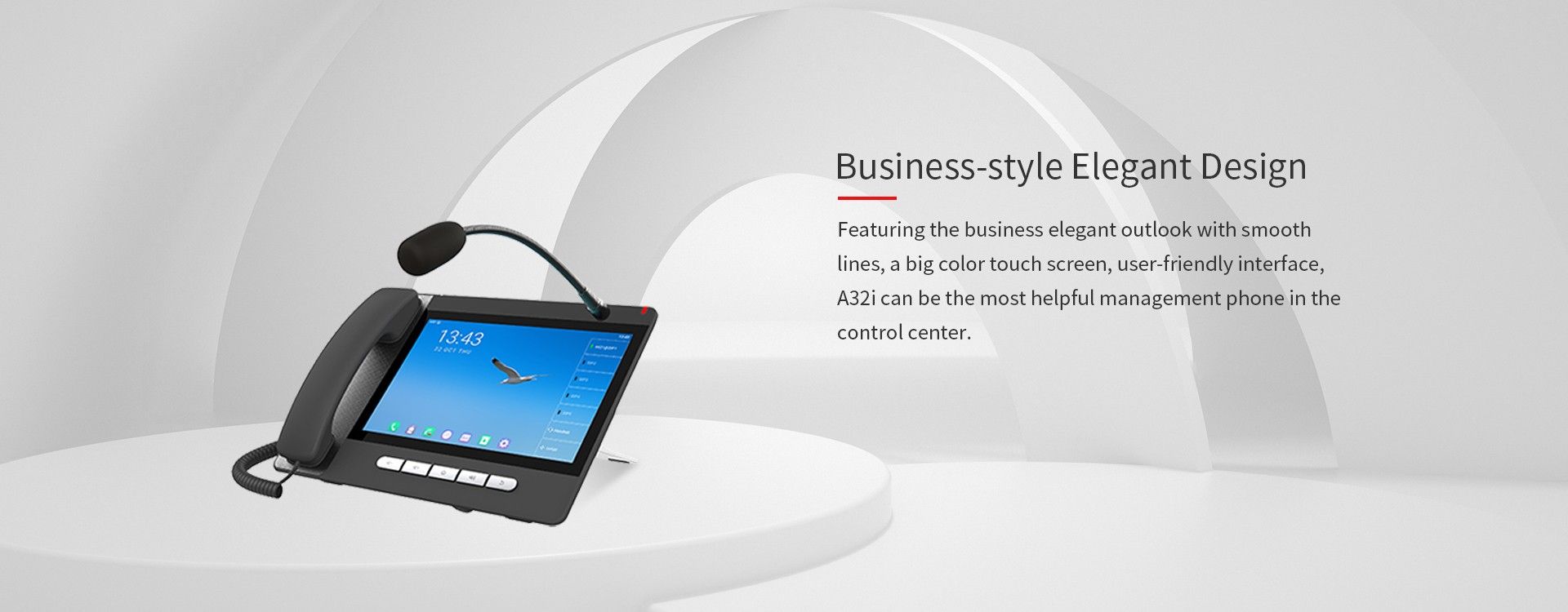 A32i Android Console IP Phone — official product illustration 1