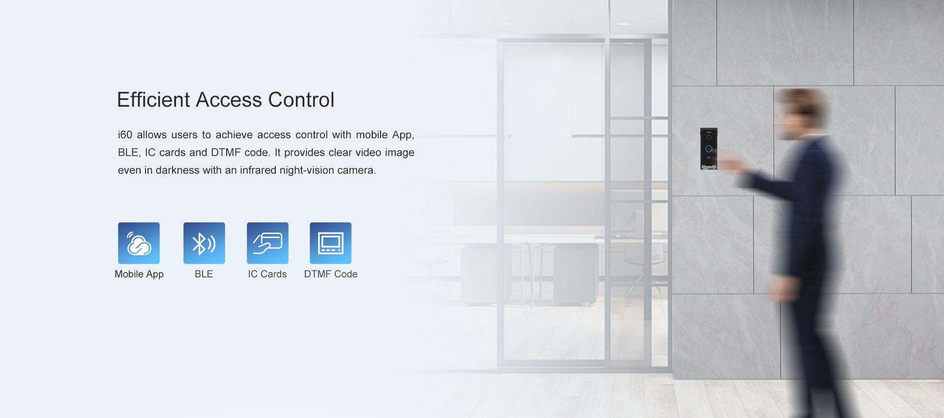 i60 Video Door Phone — official product illustration 3