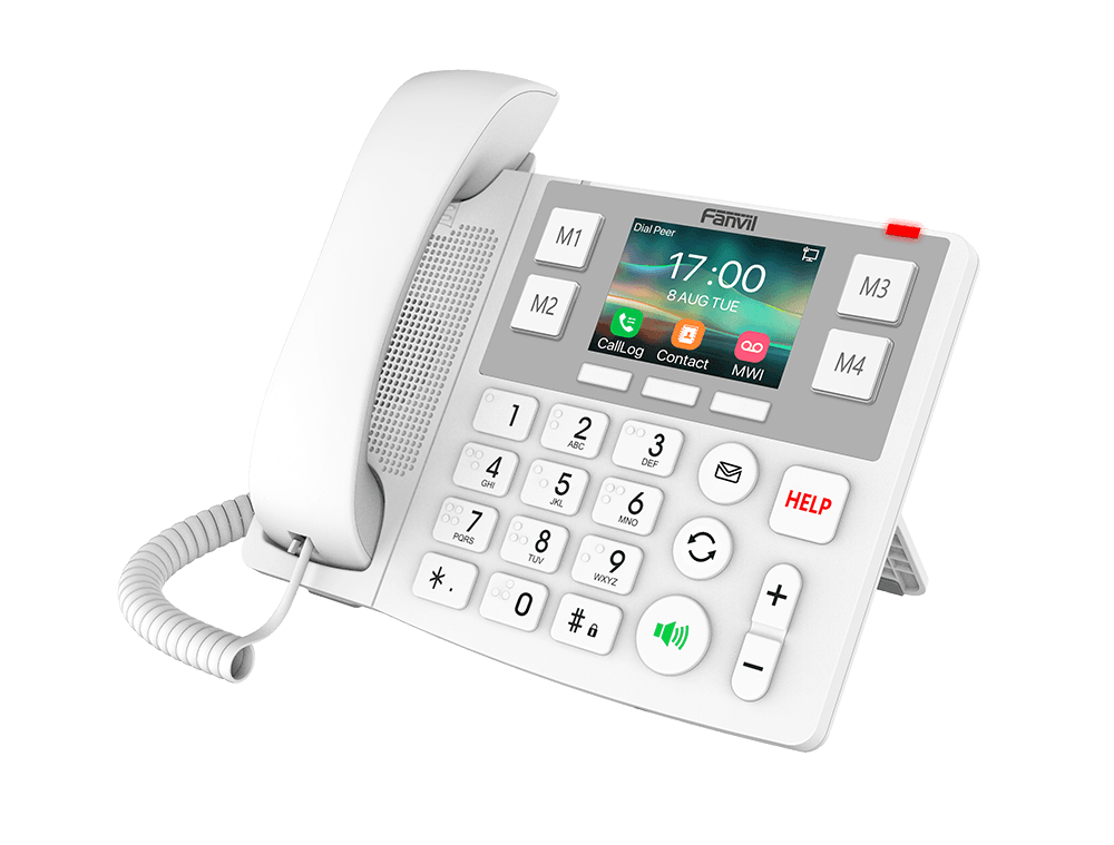 X305 هاتف IP بأزرار كبيرة