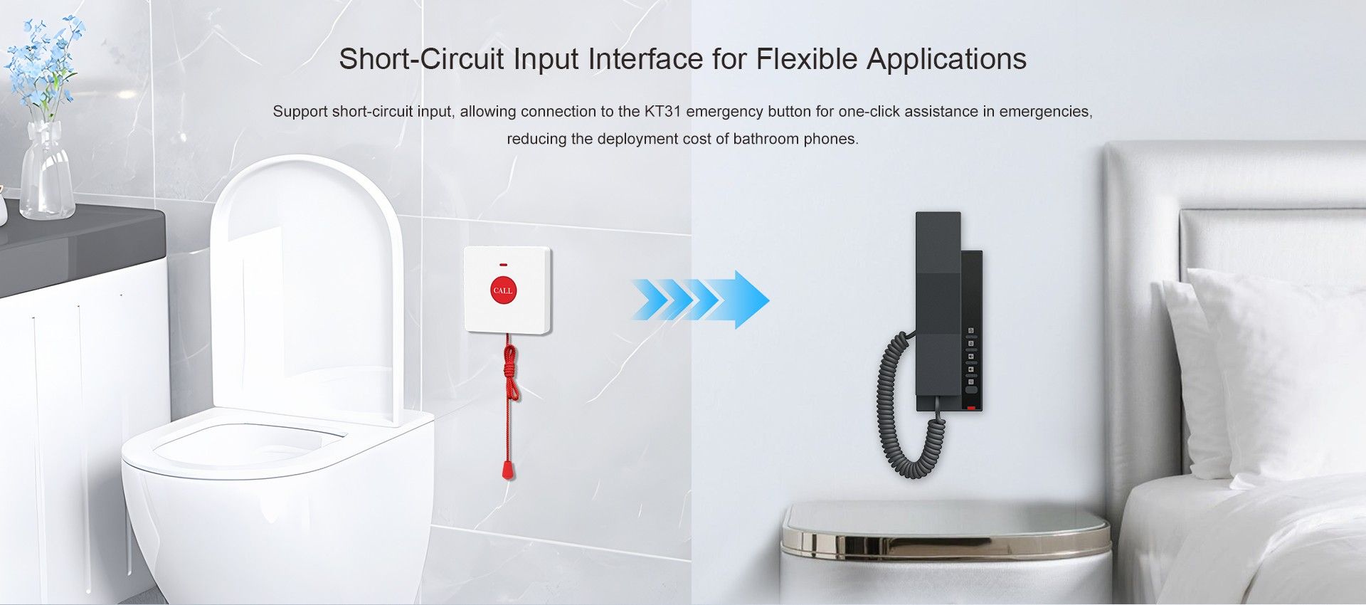 H601 Hotel IP Phone — official product illustration 4