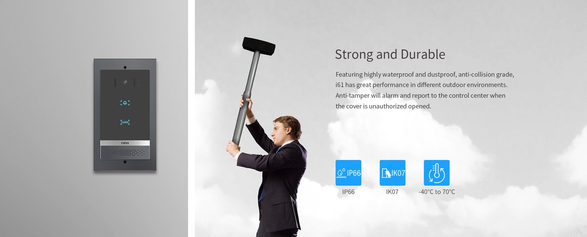 i61 Video Door Phone — official product illustration 2