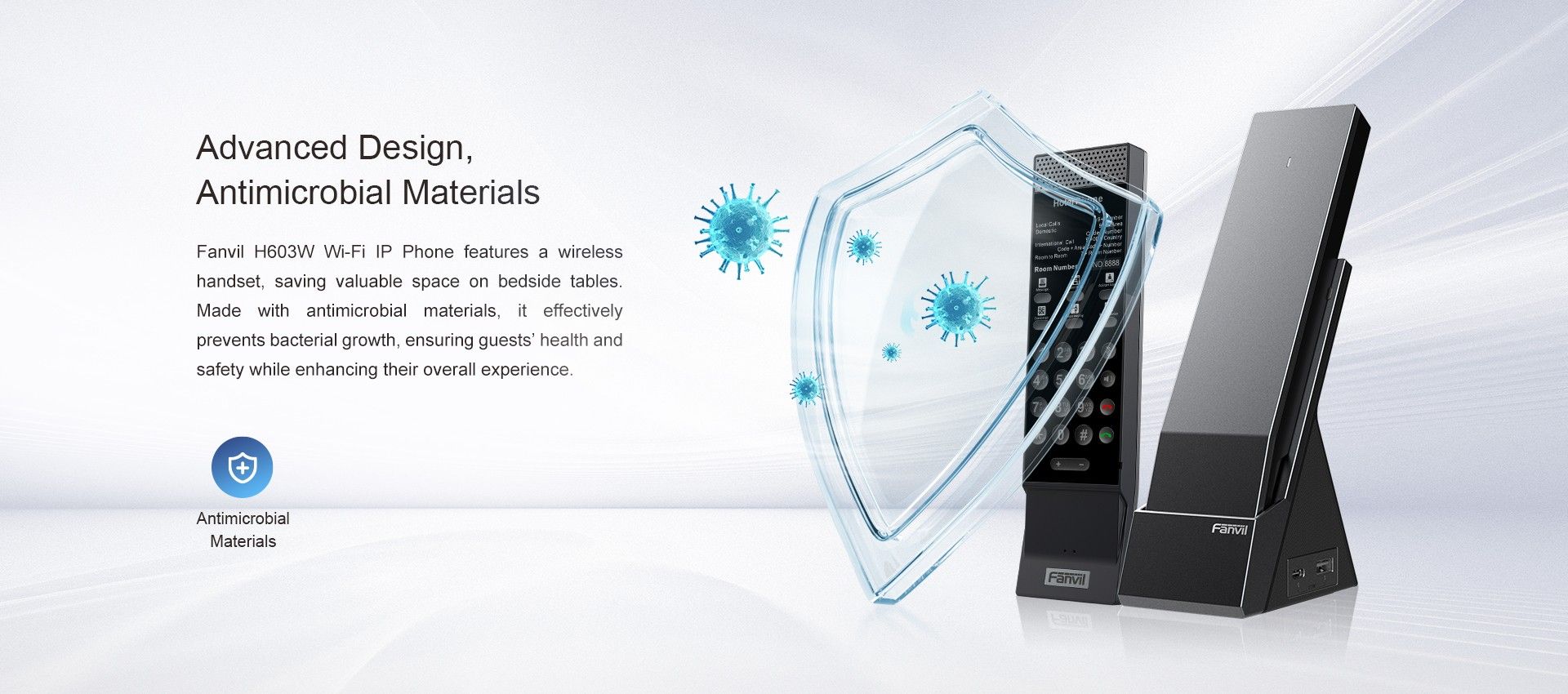 H603W Wi-Fi IP Phone — official product illustration 1