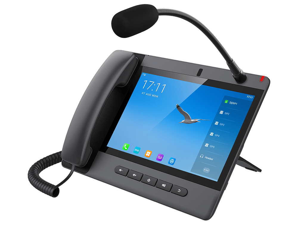 A320i Android هاتف IP لوحدة تحكم بشاشة لمس
