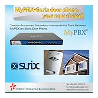 Yeastar tests MyPBX interoperability with the Surix door phone