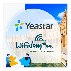 Wifidom and Yeastar establish a distribution partnership in Spain