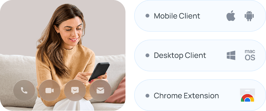 عملاء Linkus UC بعلامة تجارية خاصة