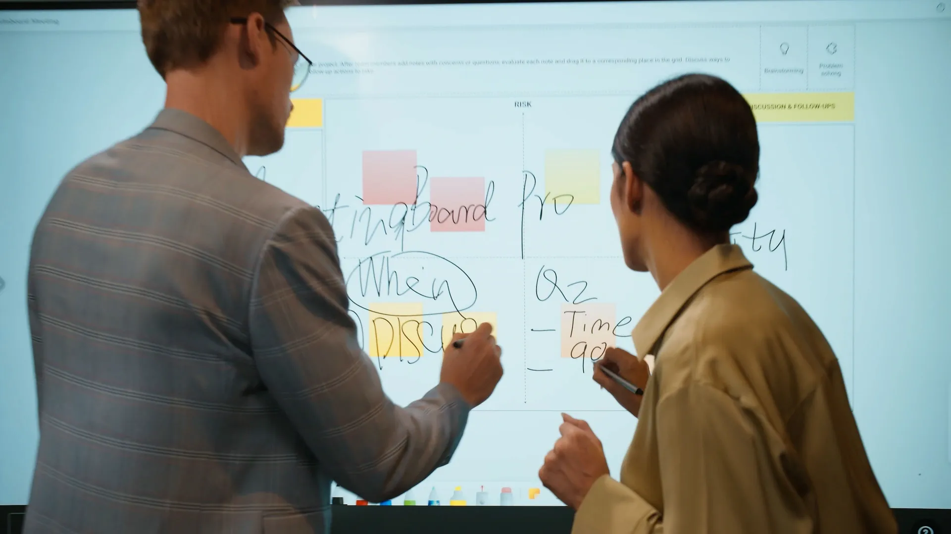 Brainstorming in a Small Meeting Room