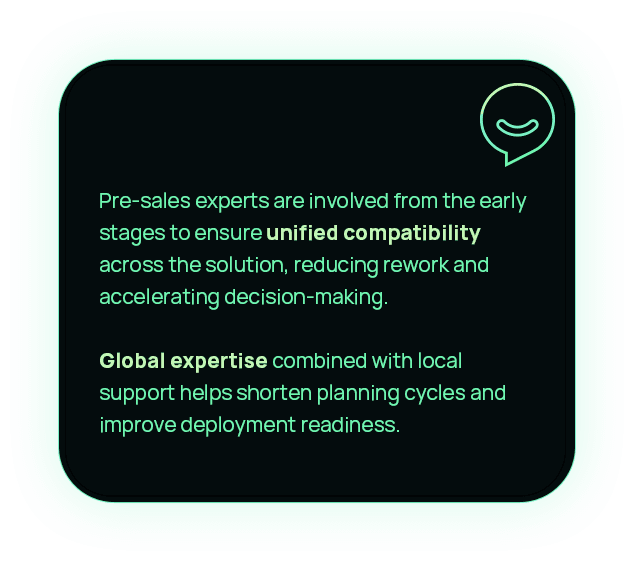 Pre-Sale Consulting