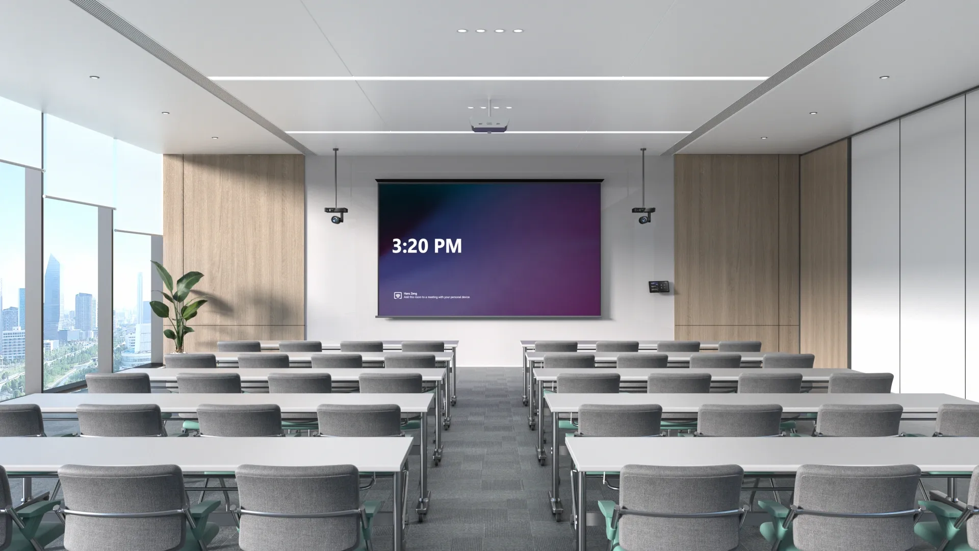 Video Conferencing Solution Training Room