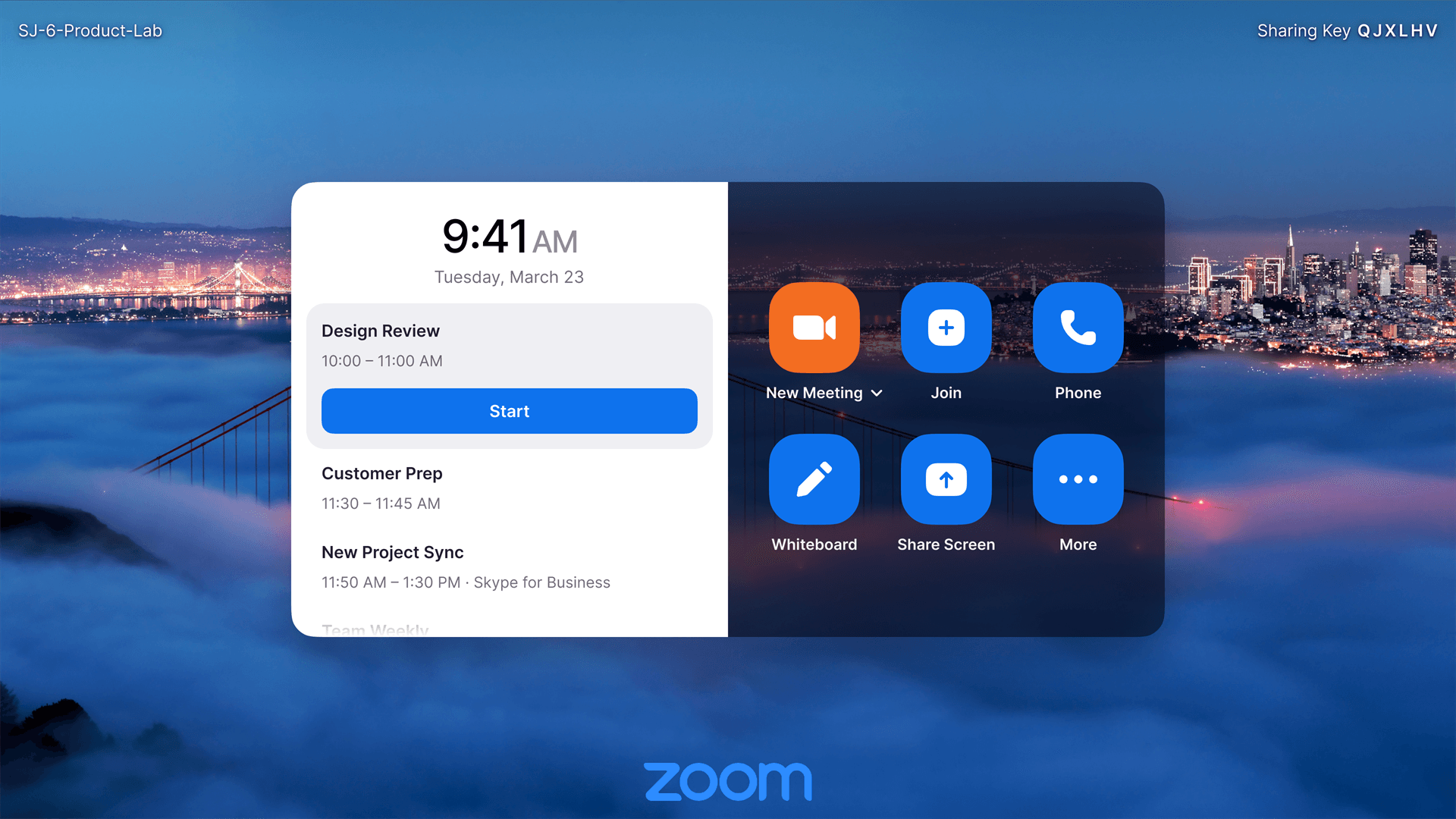 MeetingBoard Zoom Rooms Appliance