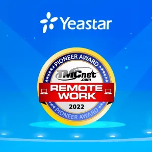 Yeastar receives the 2022 TMCnet award for excellence in hybrid and remote work